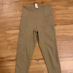 Tan Girlfriend Collective 7/8 Leggings